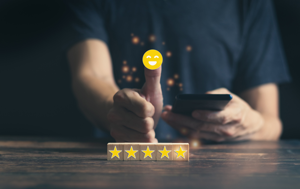 Business,Concept,Of,Happy,Customer,Review,5,Stars,Rating,In