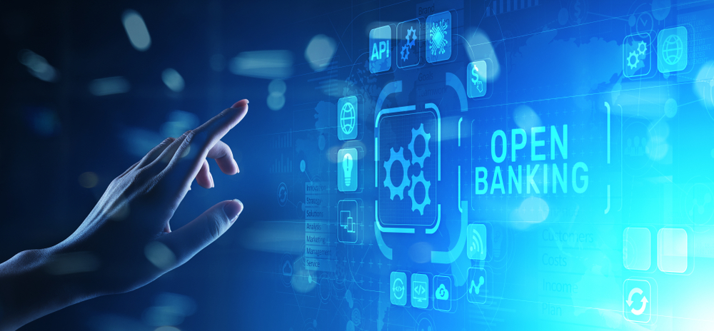 Open,Banking,Financial,Technology,Fintech,Concept,On,Virtual,Screen.